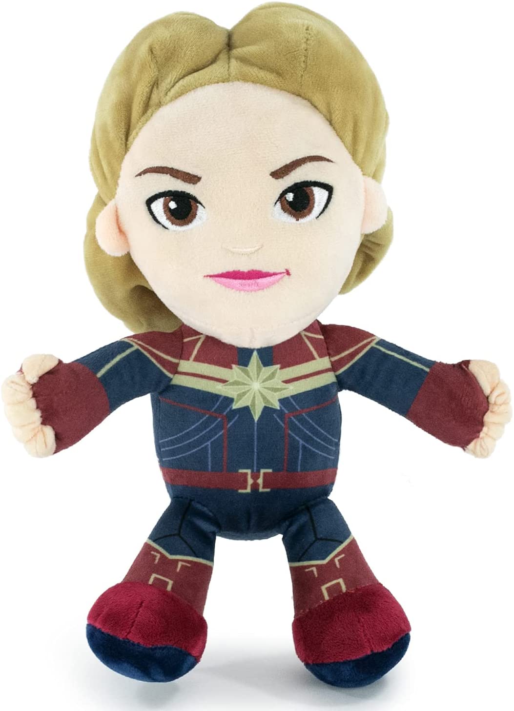 Captain Marvel Soft Toy Plush Medium 30cm standing