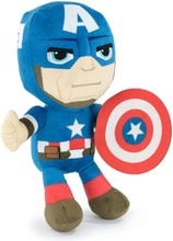 Load image into Gallery viewer, Captain America Soft Toy Plush Medium 30cm side view
