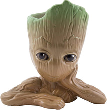 Load image into Gallery viewer, Groot Plant Pot Pen Holder front view on white background
