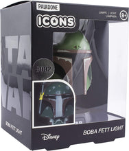 Load image into Gallery viewer, Star Wars Boba Fett Icon Light packaging box on white background
