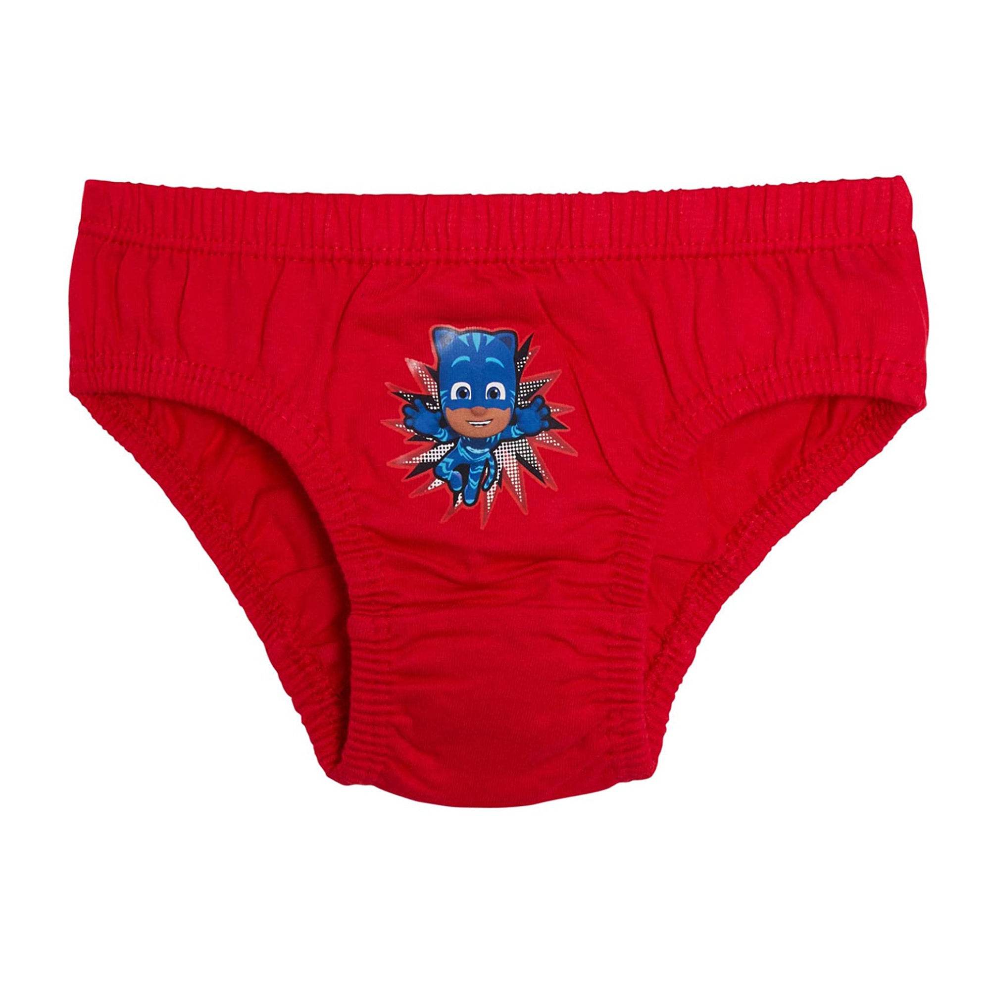 PJ Masks Kids Underwear Briefs Pants Red