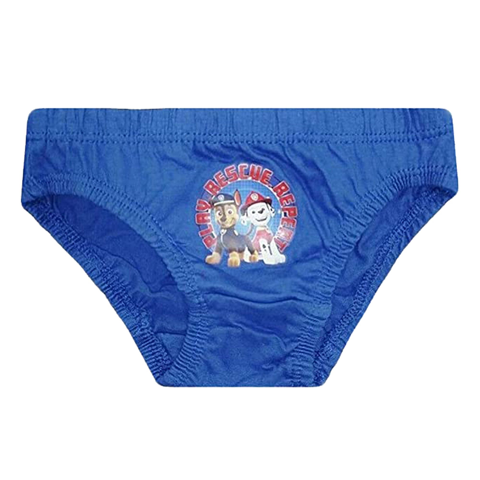 Paw Patrol Kids Underwear Briefs Pants Blue 3 Pack Sizes 18 months to 5 Years Blue detail