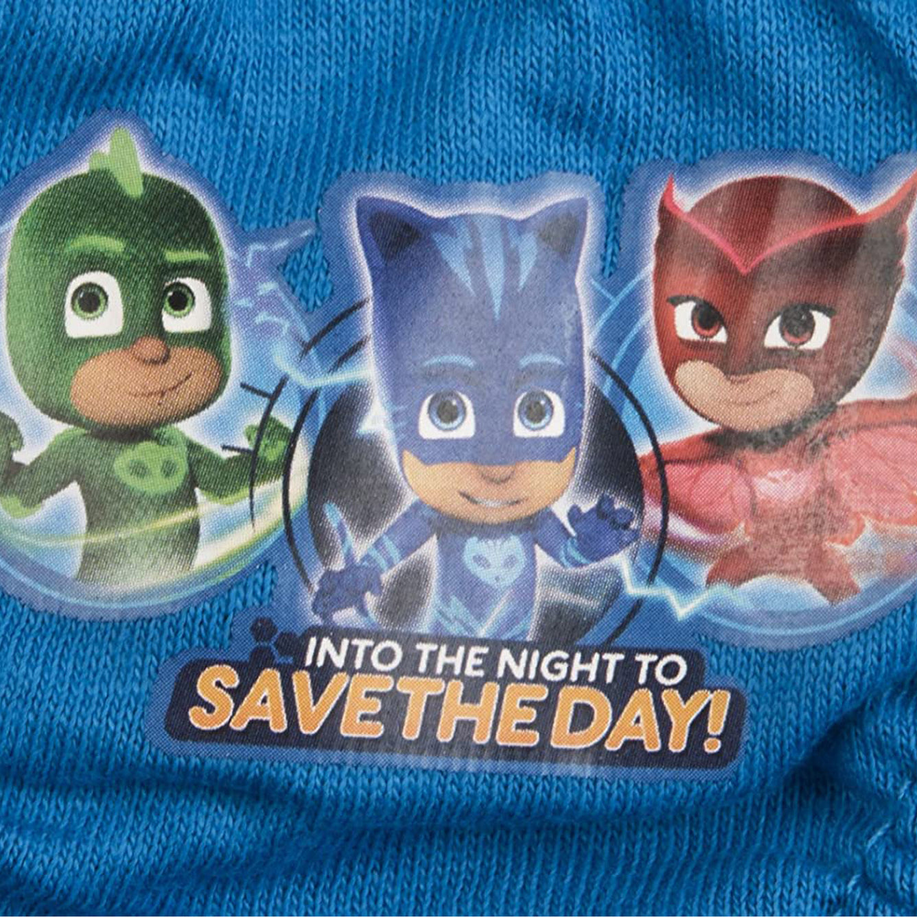 PJ Masks Kids Underwear Briefs Pants Green 3 Pack light blue detail