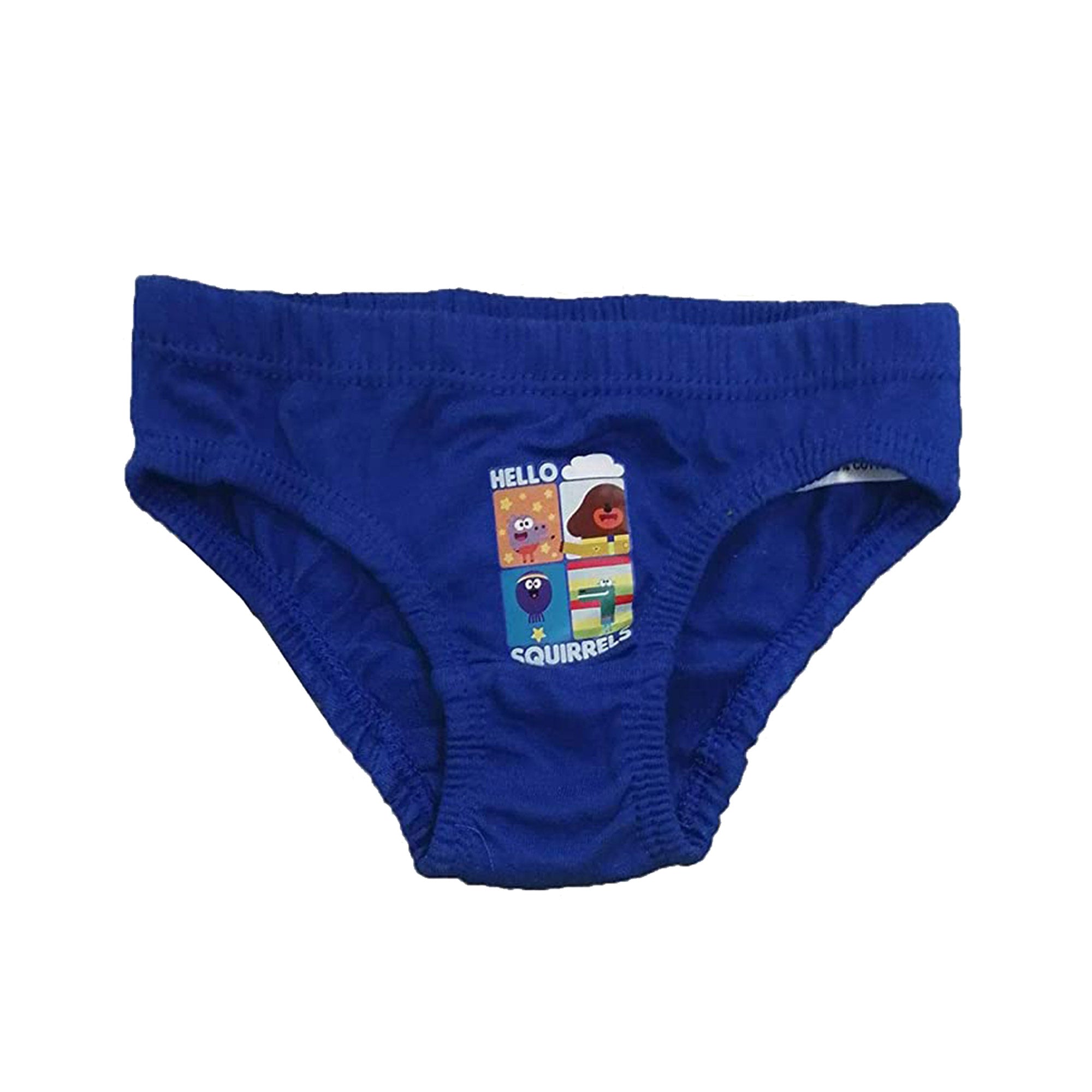 Hey Duggee Boys Underwear Briefs Pants 3 Pack Sizes 18 months to 5 Years blue