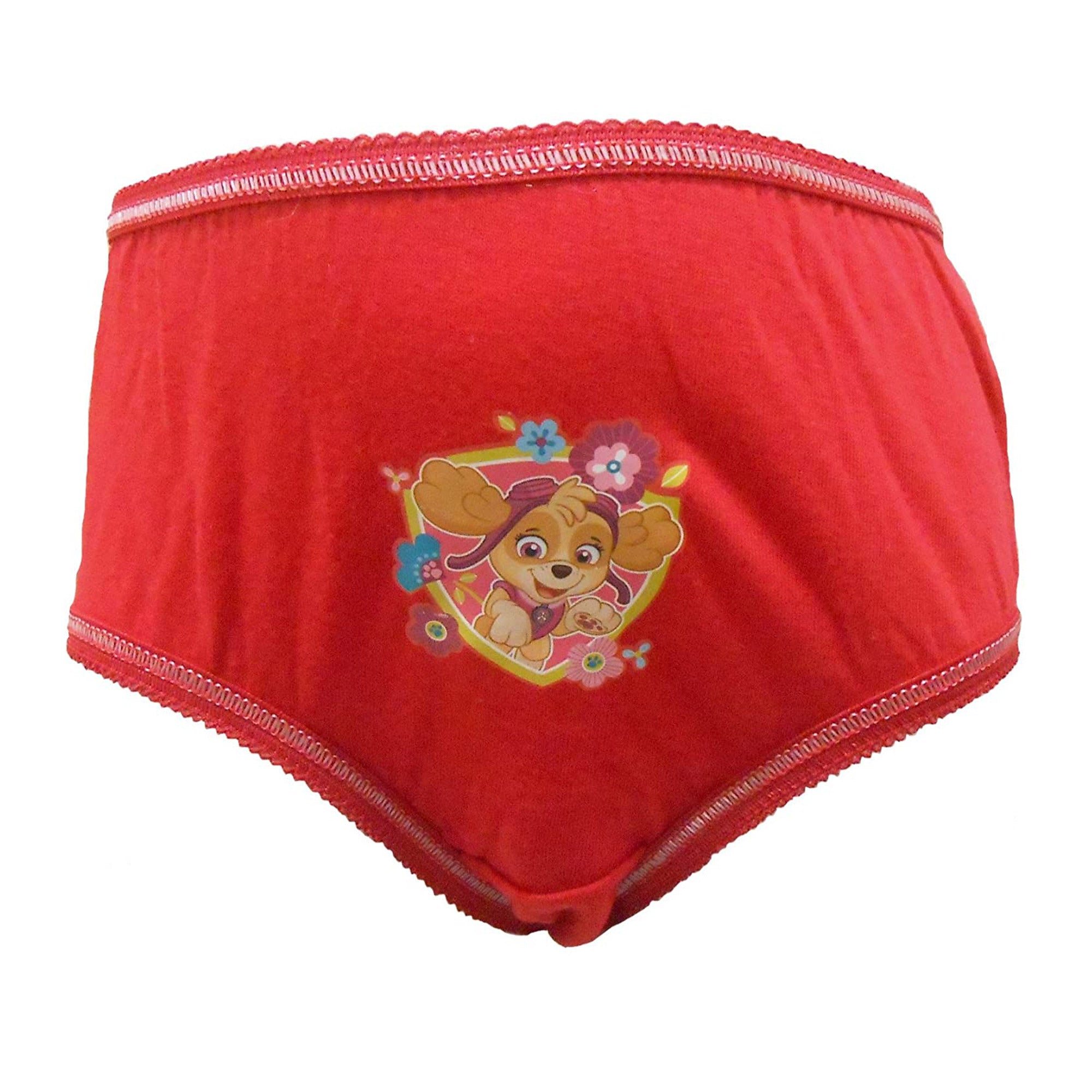 Paw Patrol Girls Knickers Red featuring Skye