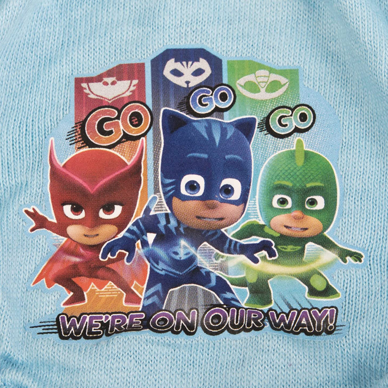 PJ Masks Kids Light Blue Pants Briefs, Children's Underwear 3 Pack light blue detail