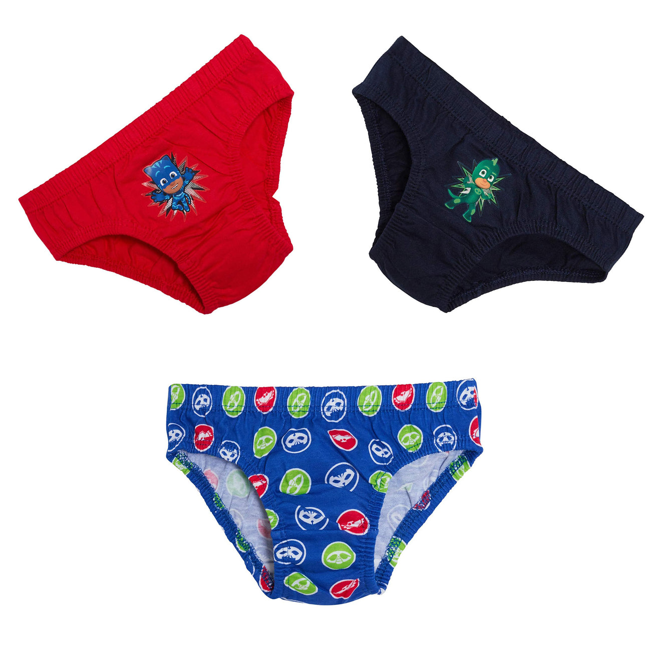 PJ Masks Kids Underwear 3 pack Briefs 