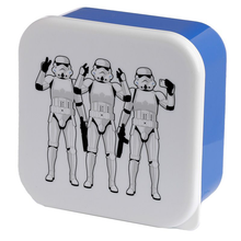 Load image into Gallery viewer, The Original Stormtrooper Stacking Lunch Boxes blue box 3 stormtrooper
