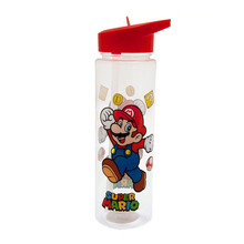 Load image into Gallery viewer, Super Mario Jump Plastic Drinks Bottle 18oz 540ml side view
