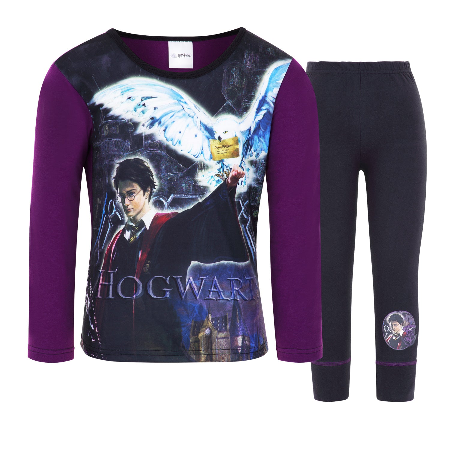 Girls Harry Potter Pyjamas - Harry and Hedwig 2 piece set