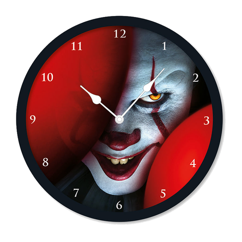 IT Pennywise With Balloons Wall Clock Face