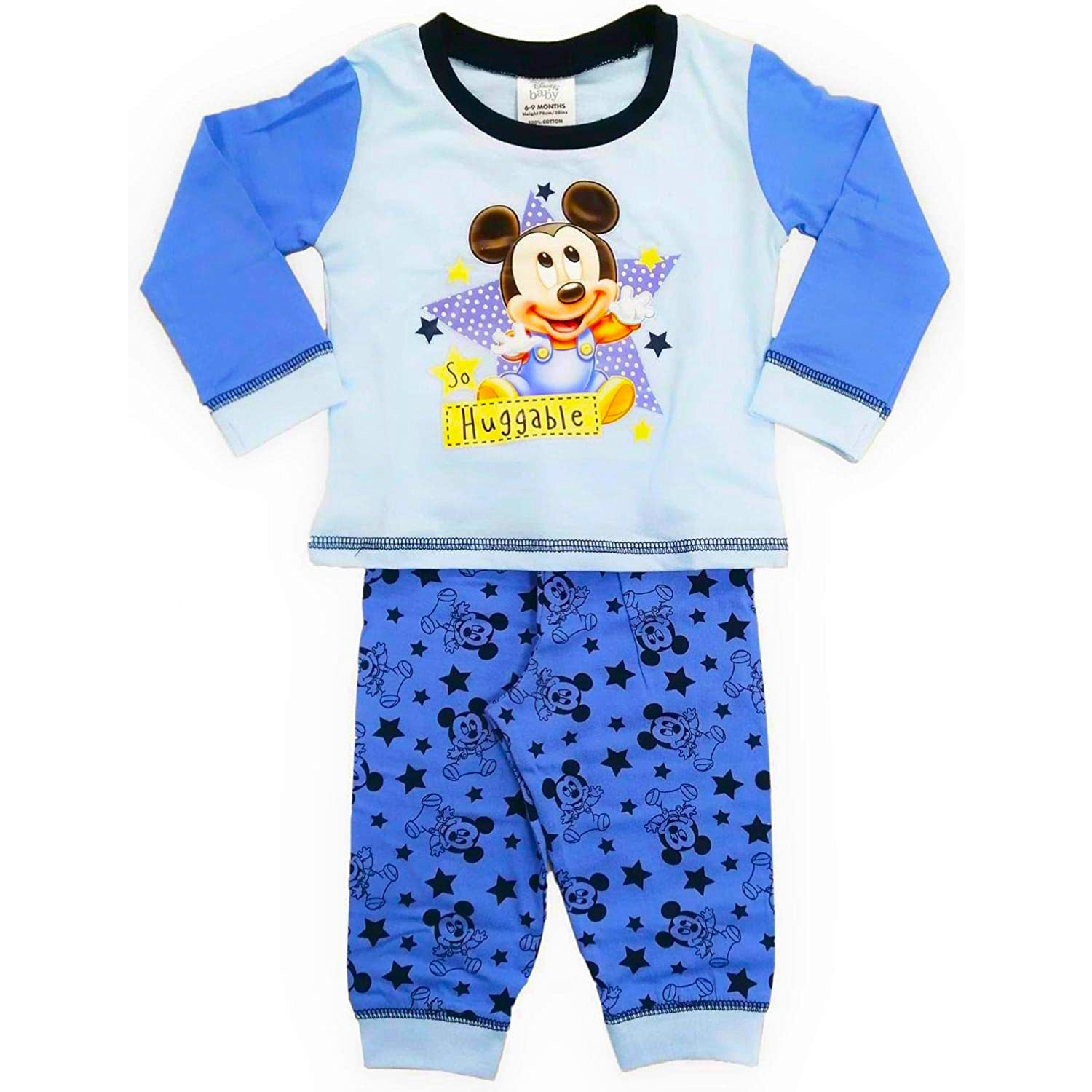 Disney Baby Pyjamas Mickey Mouse So Huggable 2 Piece Set