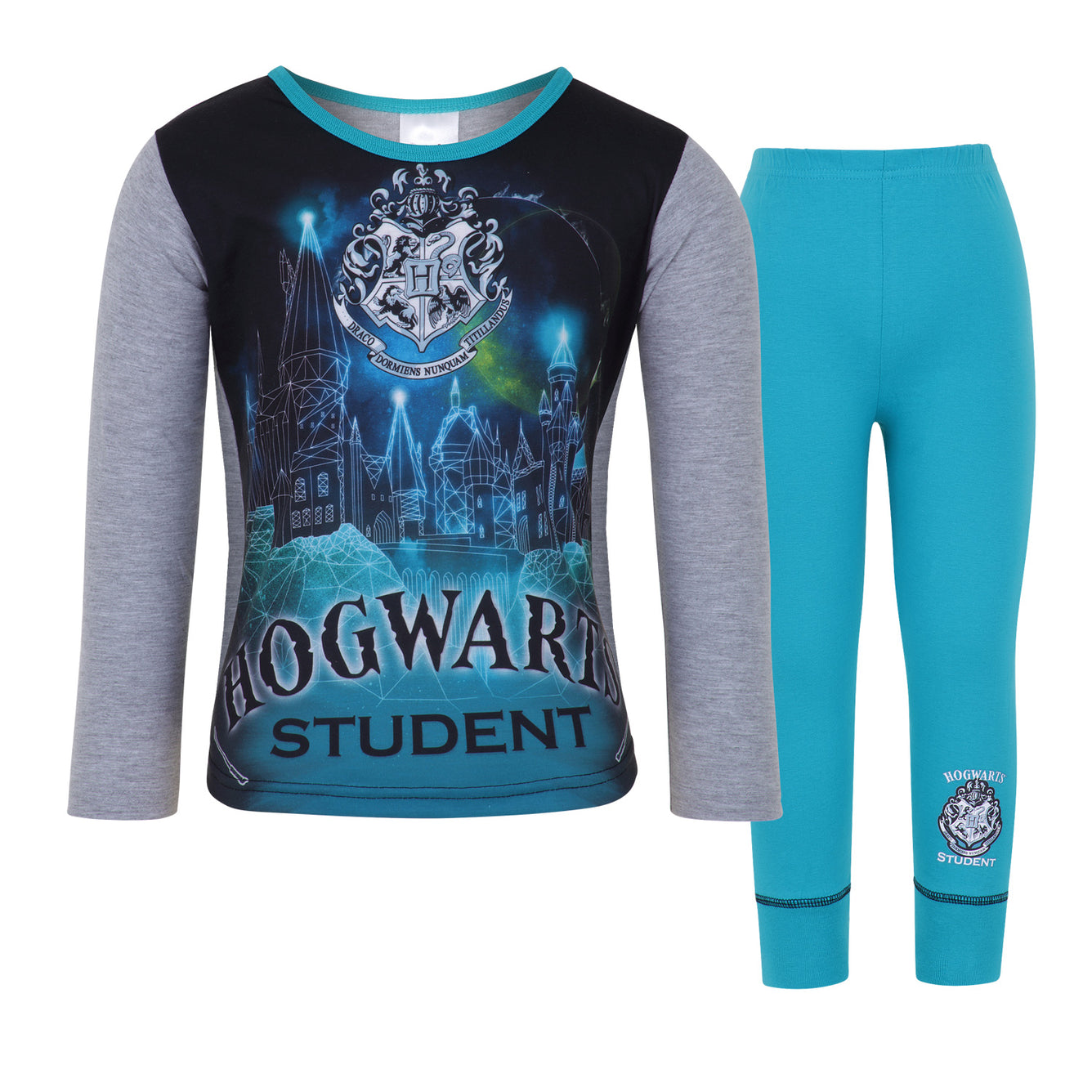 Girls Harry Potter Hogwarts Student Pyjama Set