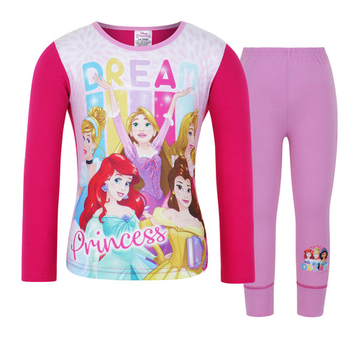 Girls Disney Princess Dreams Pyjamas Set