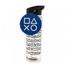 Load image into Gallery viewer, Playstation Icons Plastic Drinks Bottle 18oz 540ml with label
