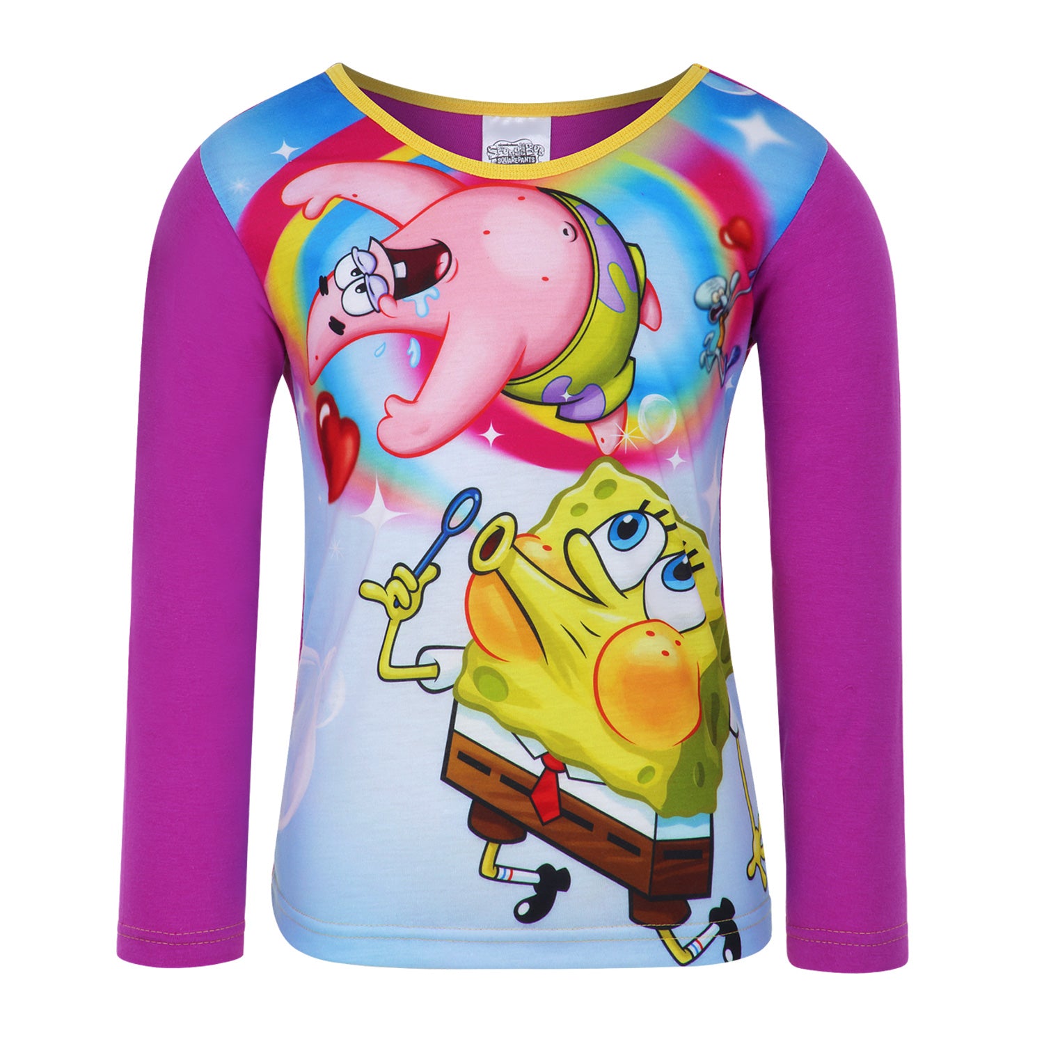 Girls Pyjama Set - SpongeBob and Patrick Set Top