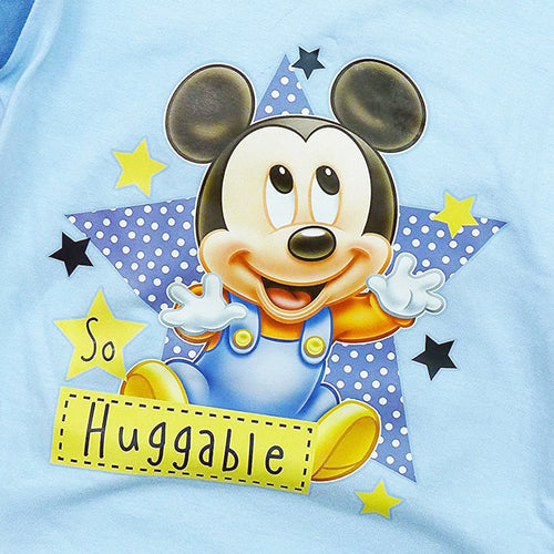 Disney Baby Pyjamas Mickey Mouse So Huggable PJ Top Detail