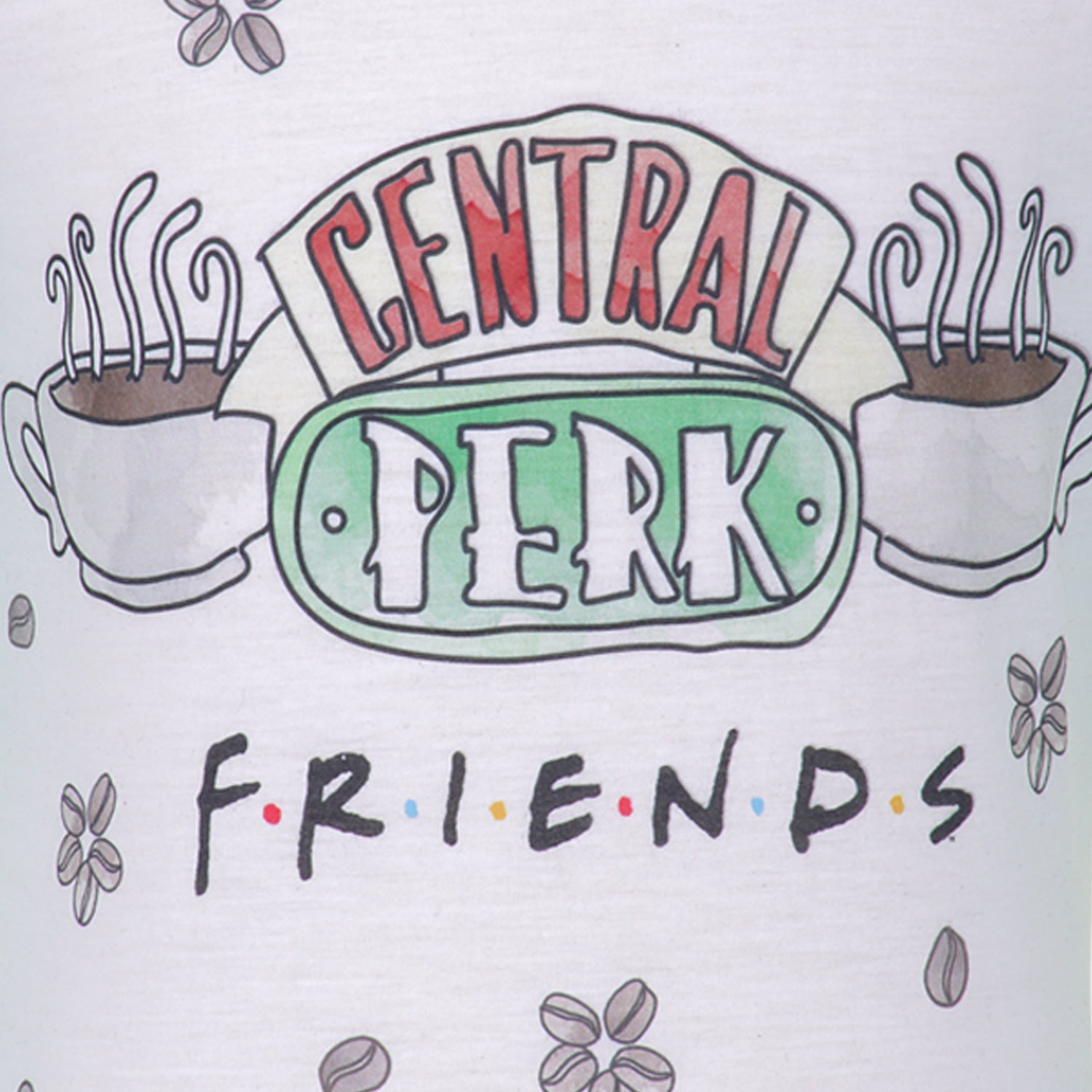 Girls Pyjamas - Friends the TV Series - Central Perk Set Top Detail