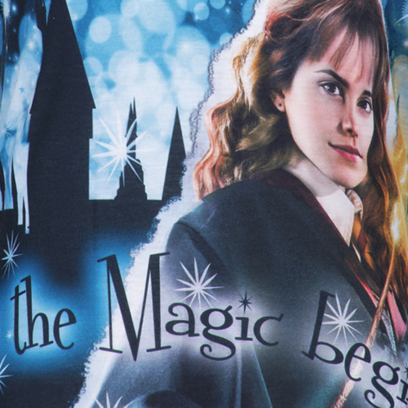  Harry Potter Hermione Magic Pyjamas Set Top Detail
