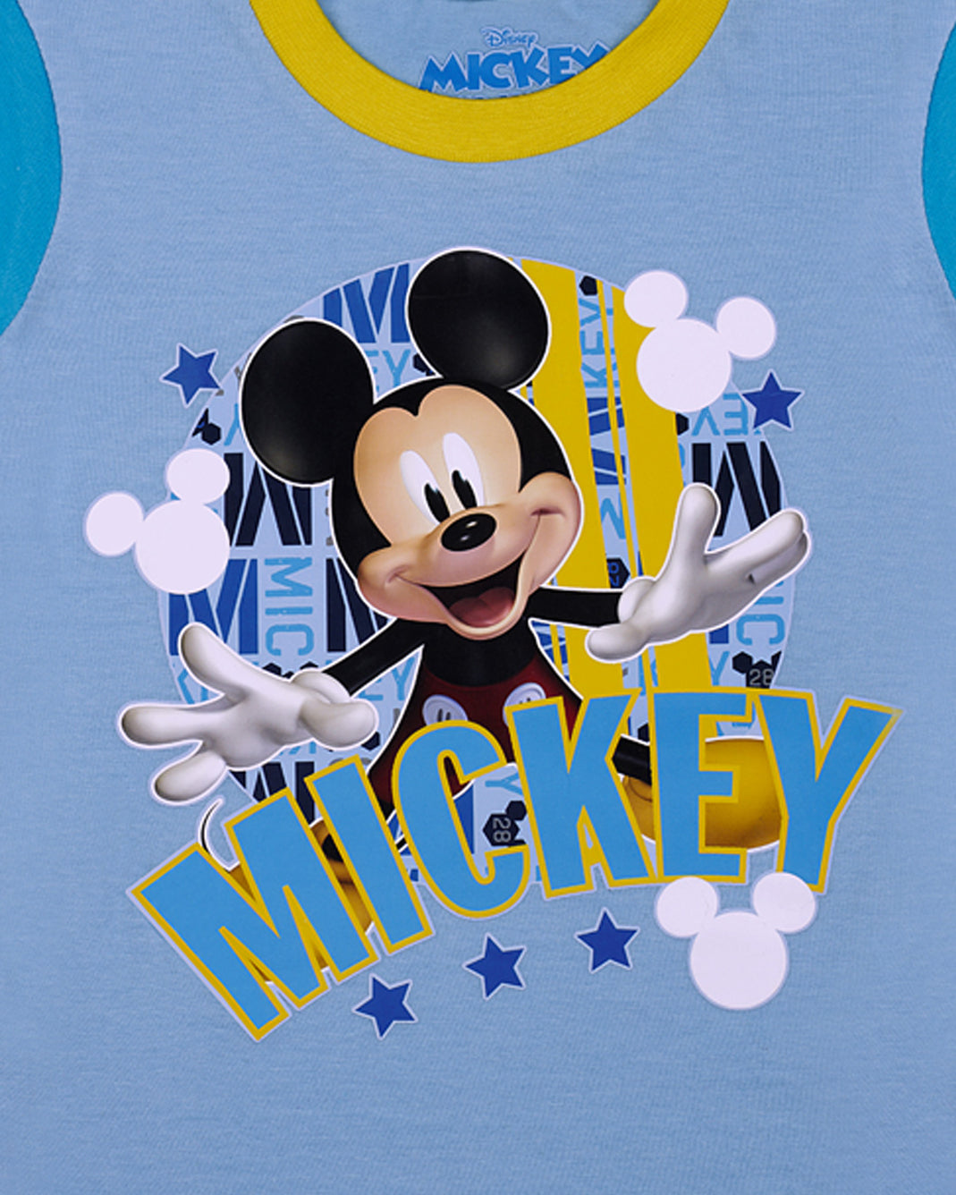 Mickey Mouse Toddler Pyjamas Set Disney Merch micket detail