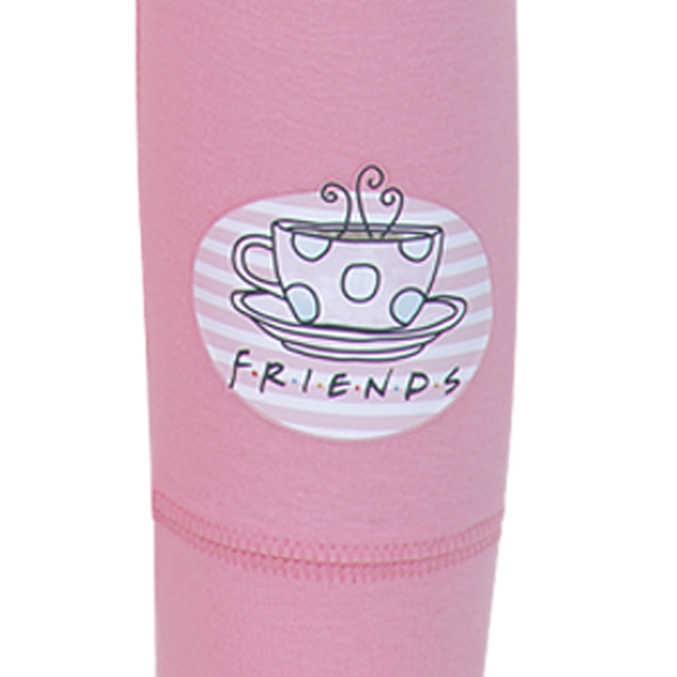 Girls Pyjamas - Friends the TV Series - Love Laughter Pyjamas Set Leggings Detail