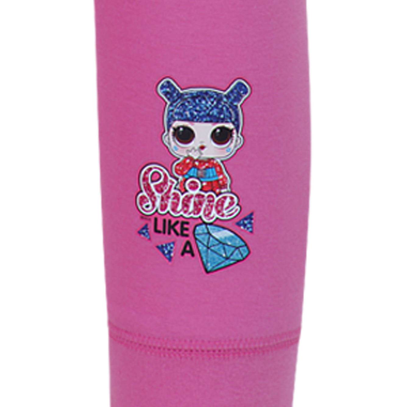Girls L.O.L. Surprise! Shine Like a Diamond Pyjamas Set Leg Detail