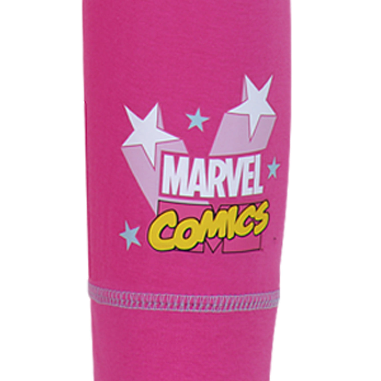Girls Marvel Comics Superheroes Pyjama Set Leggings Detail