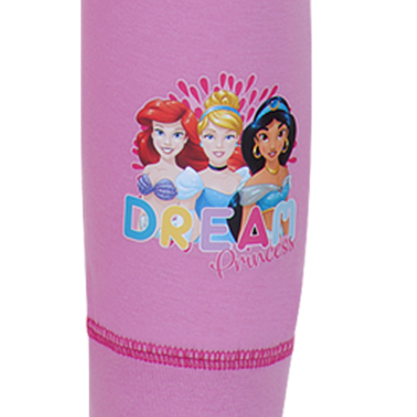 Girls Disney Princess Dreams Pyjamas Set Leggings Detail