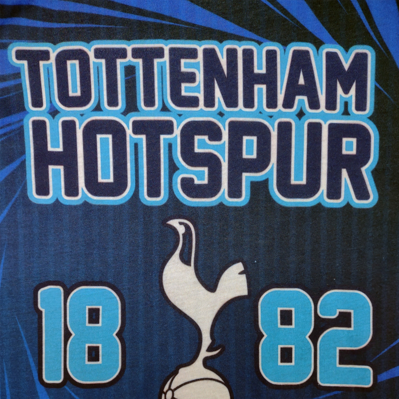 Kids Tottenham Hotspur Long Sleeve Pyjamas Set Top focus