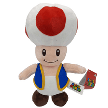 Load image into Gallery viewer, Toad Plush Soft Toy Super Mario Standing

