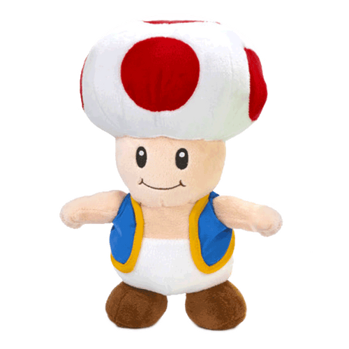 Toad Plush Soft Toy Super Mario Main