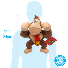 Load image into Gallery viewer, Donkey Kong Plush Actual Size
