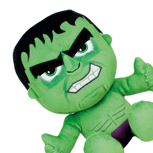 The Hulk Soft Toy Plush Medium 30cm angle