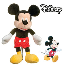 Load image into Gallery viewer, Mickey Mouse Classic Disney Soft Plush Toy 30cm / 12 &quot; Standing with Disney logo and Mickey Mouse cartoon character
