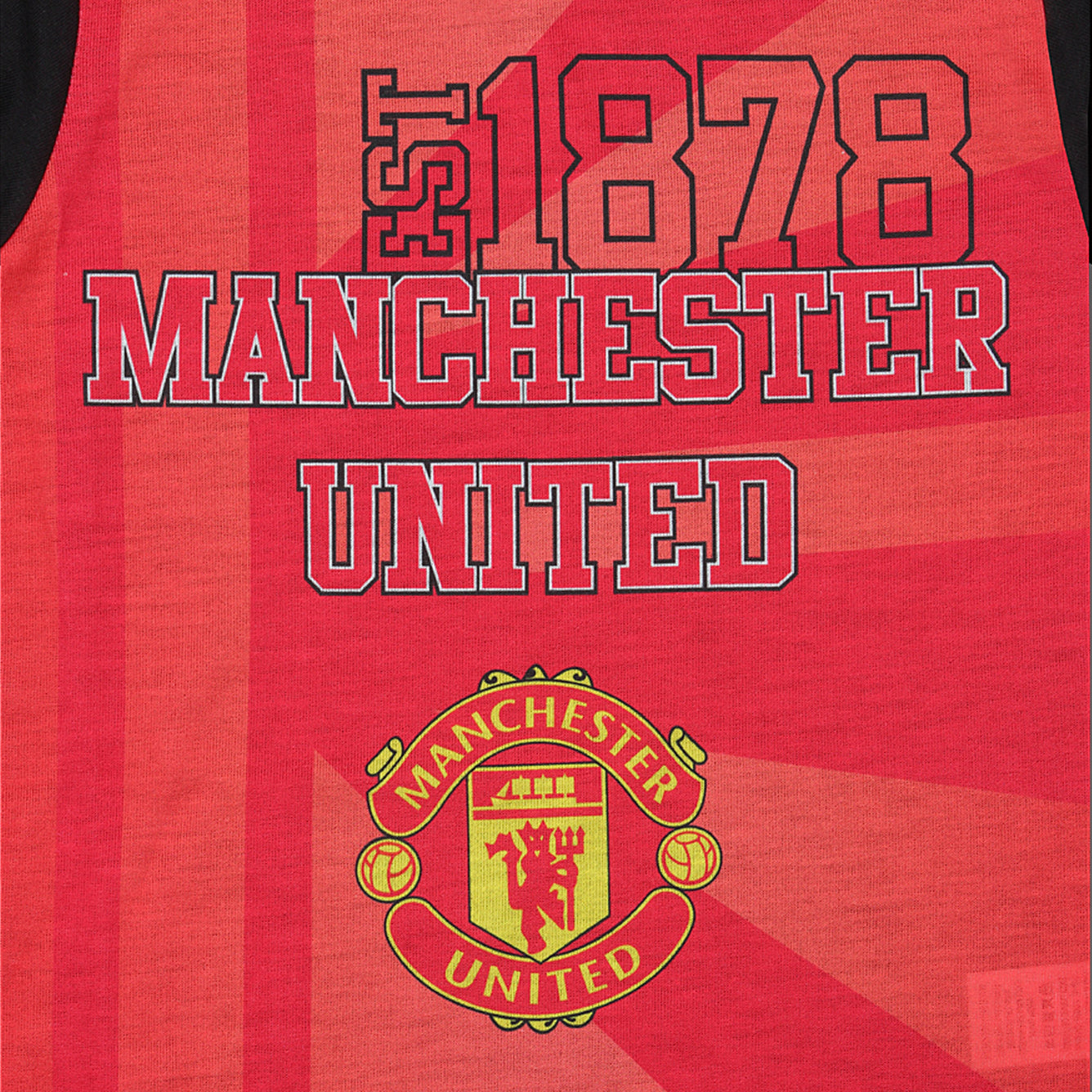 Manchester United FC Kids Pyjamas Set Detail
