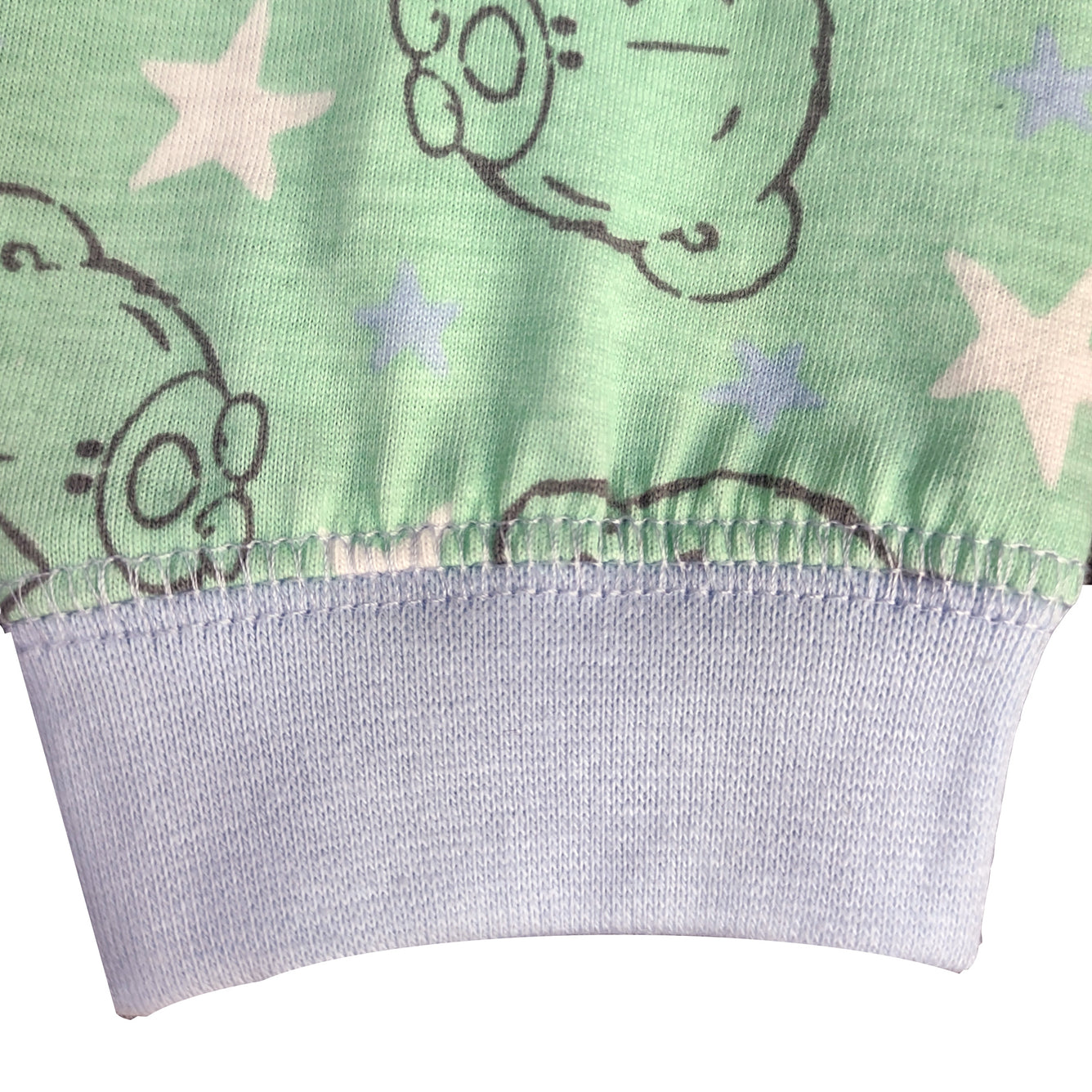 Tatty Teddy Baby Pyjamas - Tiny Teddy Hugs - 2 Piece Set- Sizes 6-24 Months Cuff