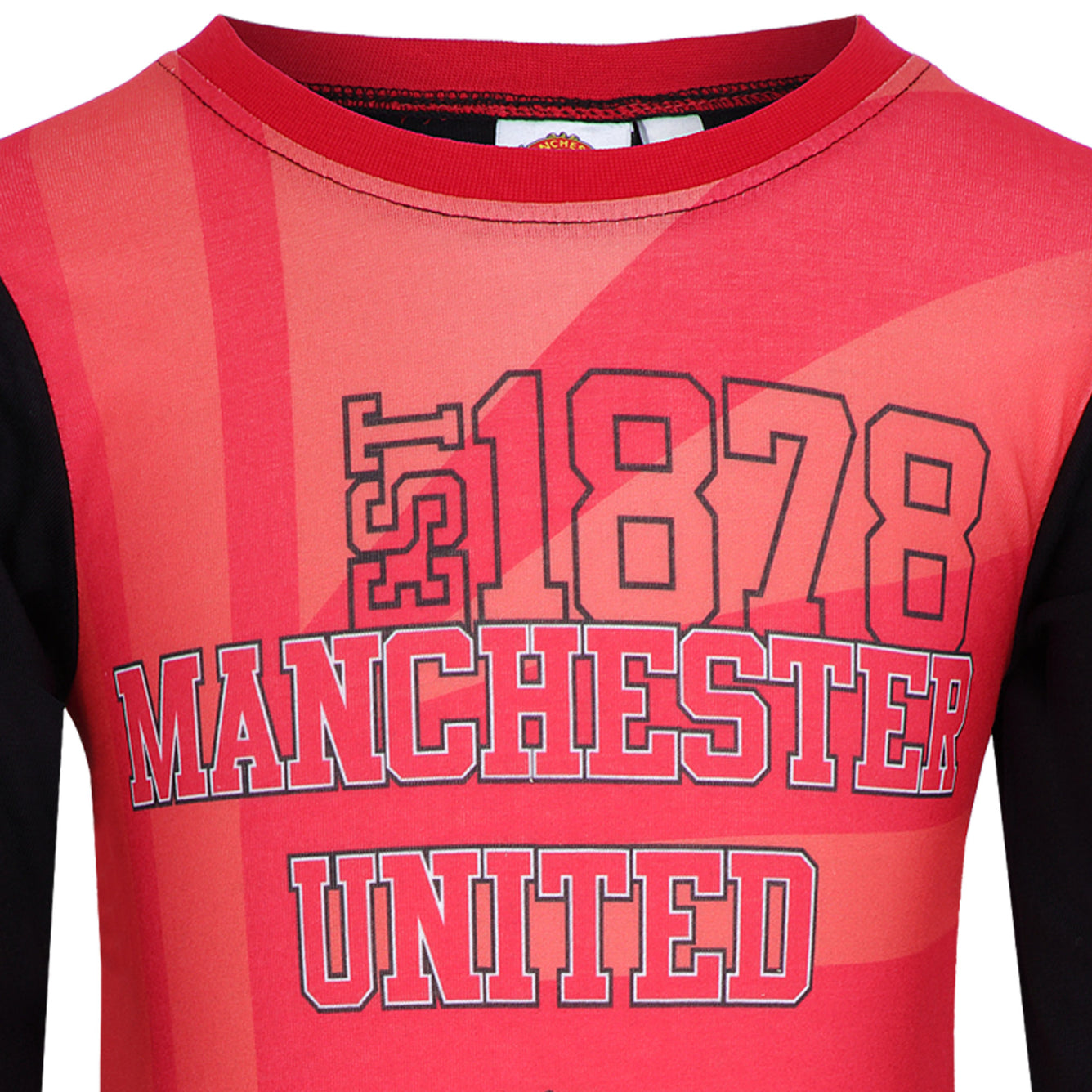 Manchester United FC Kids Pyjamas Set Neck