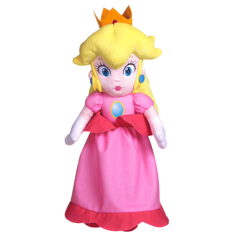 Princess Peach Plush Soft Cuddly Toy