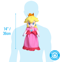 Load image into Gallery viewer, Princess Peach Plush Actual Size
