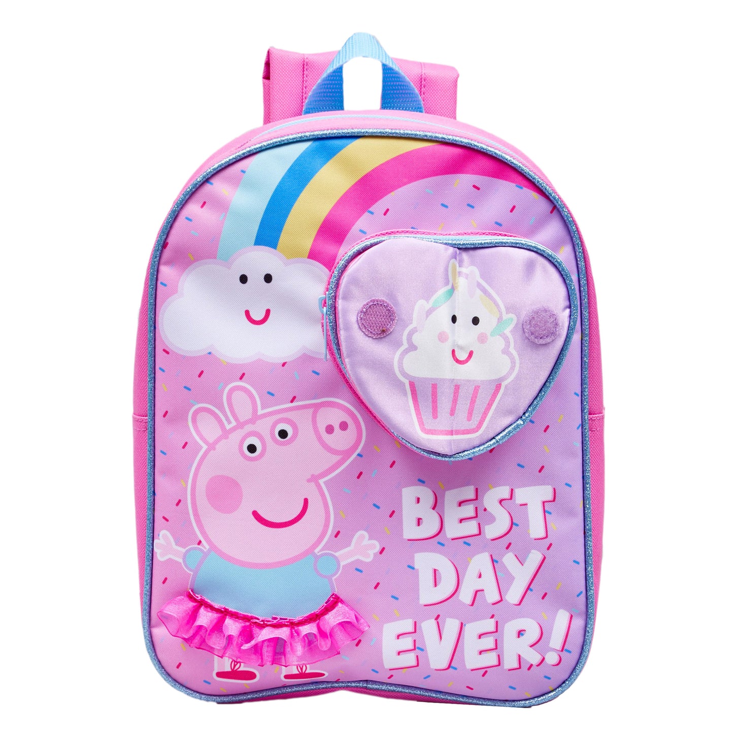 Peppa Pig Kids Backpack with Flippable Pocket