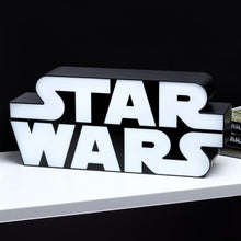 Load image into Gallery viewer, Star Wars Logo Light siting on white shelf
