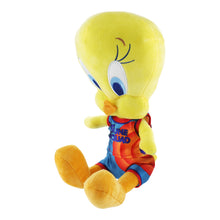 Load image into Gallery viewer, Looney Tunes Soft Plush Cuddly Toy 12&quot; / 30cm Tall - Tweety Bird Left View
