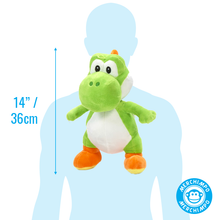 Load image into Gallery viewer, Yoshi Plush Actual Size
